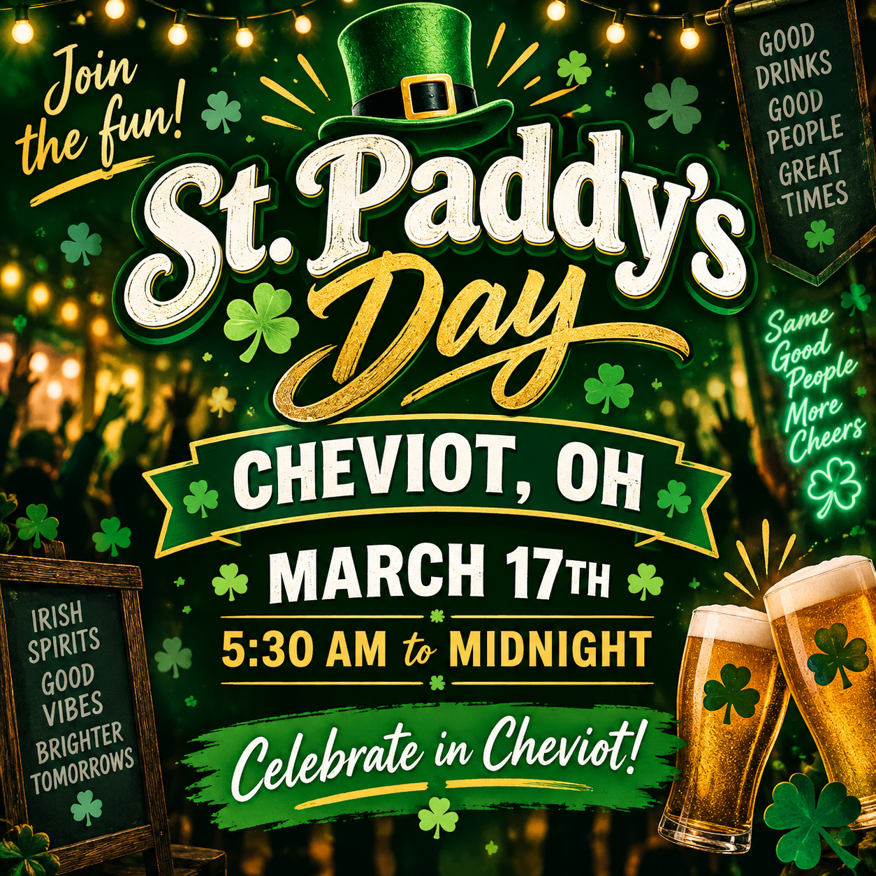 St Paddy's Day 2026 logo